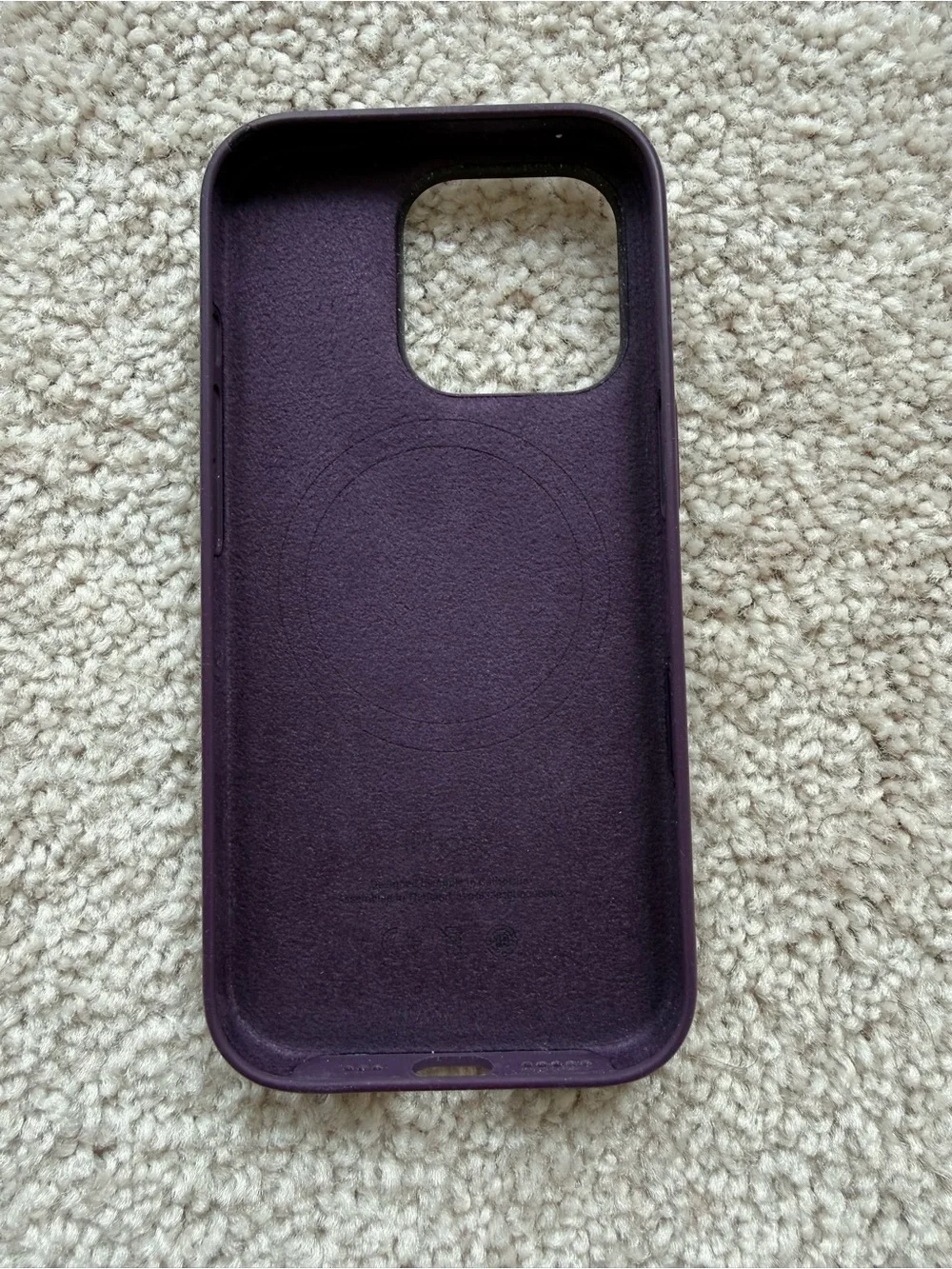 Apple silicone case